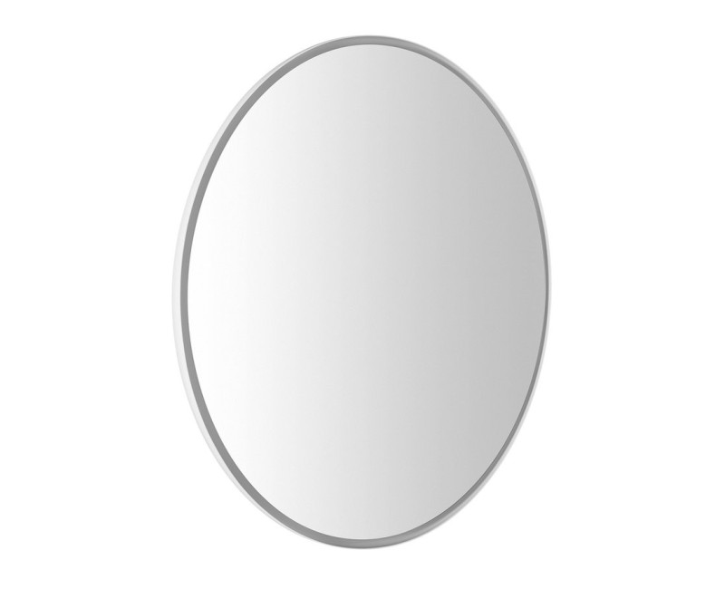 Vannas istabas spogulis Sapho Float ar LED apgaismojumu, diametrs 60 cm, balts 22559