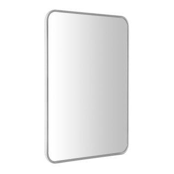Vannas istabas spogulis Sapho Float  Rāmja 50x70cm, ar LED apgaismojumu, balts 22571