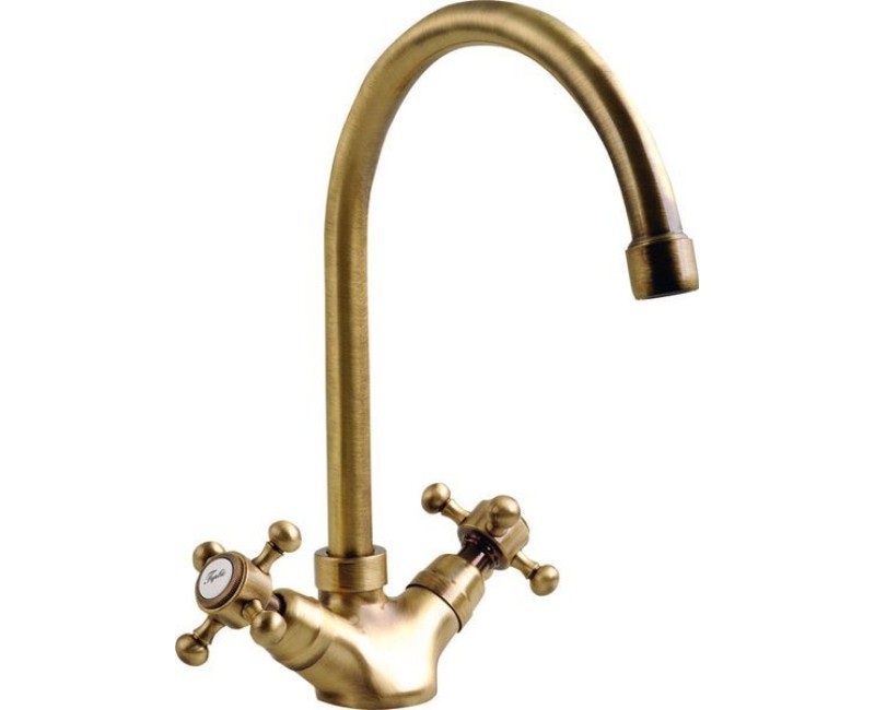 Virtuves maisītājs Sapho Reitano Rubinetteria Antea bronza 3096