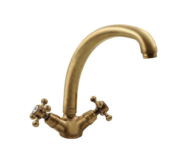 Virtuves maisītājs Sapho Reitano Rubinetteria Antea bronza 3116