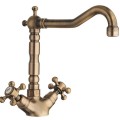 Virtuves maisītājs Sapho Reitano Rubinetteria Antea bronza 3126