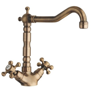 Virtuves maisītājs Sapho Reitano Rubinetteria Antea bronza 3126
