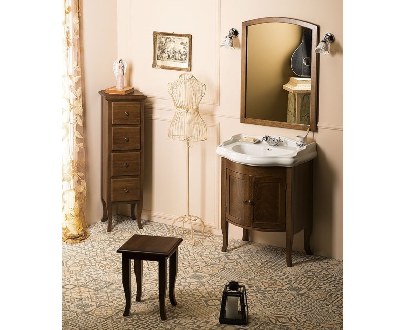 Vannas istabas spogulis Sapho Retro rāmī 65x91 cm, dižskābardis 735241