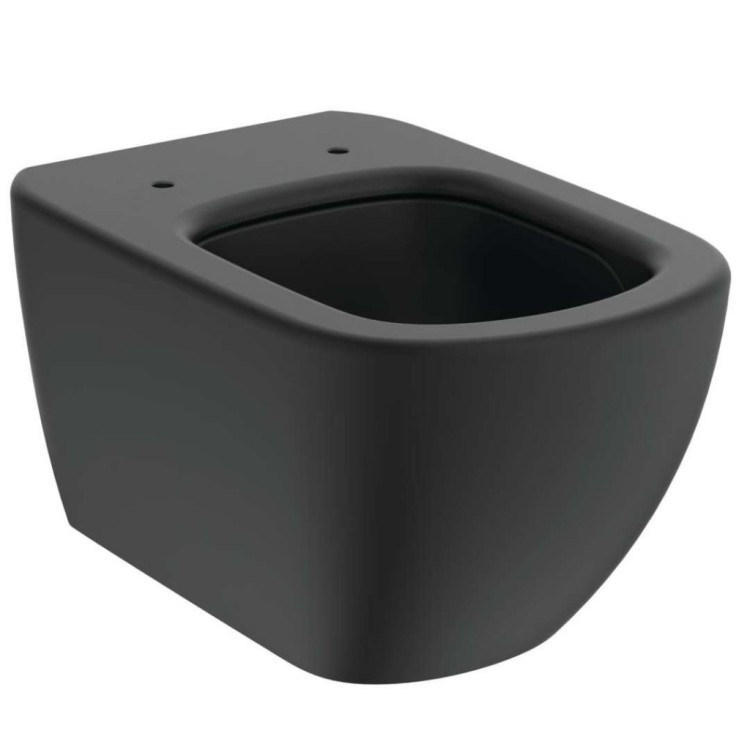 Подвесной унитаз Ideal Standard Tesi, с крышкой SoftClose, черный Подвесной унитаз Ideal Standard Tesi, с крышкой SoftClose, черный