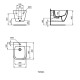 Piekaramais Bide Ideal Standard i.Life S Balts