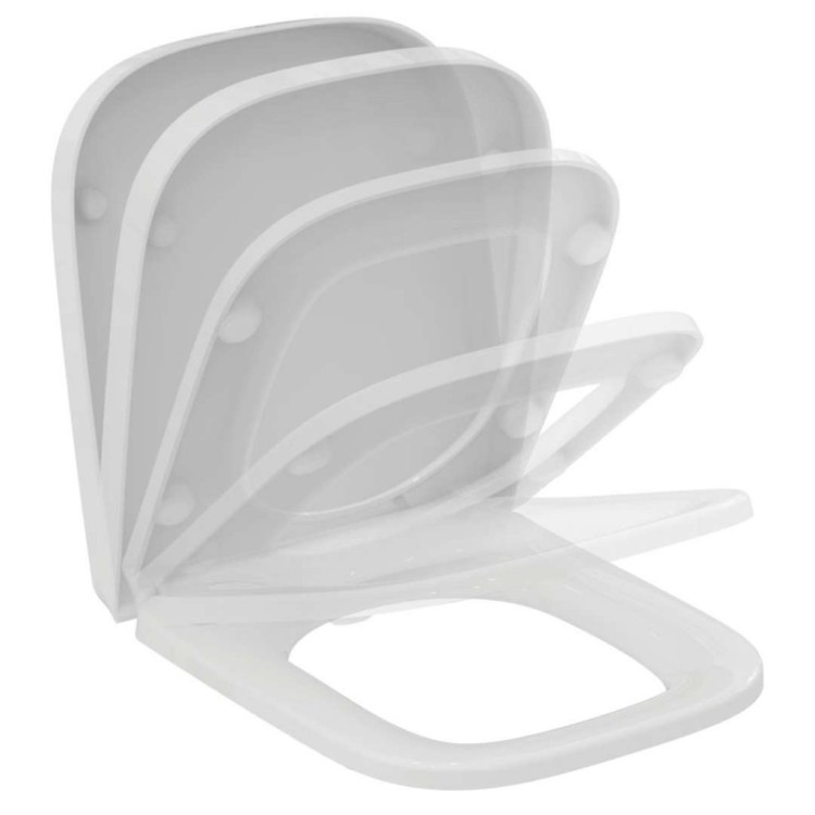 Poda vāks Ideal Standard i.Life S ar SoftClose Balts T473701
