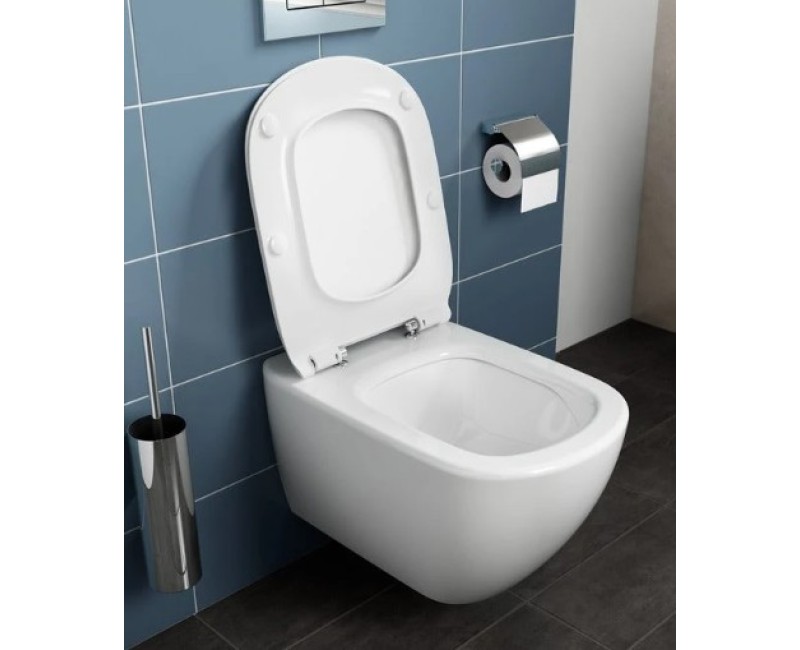 Подвесной унитаз Ideal Standard Tesi Rimless с крышкой T536001