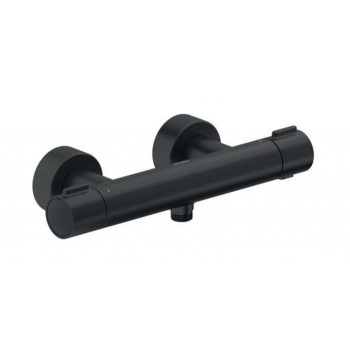 Смеситель для душа Duravit Thermostatic, с термостатом, черный матовый TH4220000046