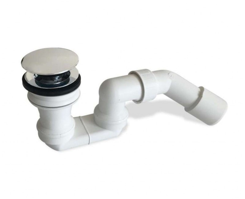 Vannas sifons Villeroy & Boch ar Push-Open vadību, hroms U90952061