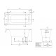 Vanna Villeroy & Boch Architectura 140x70cm, Akrila, Alpu balta UBA147ARA2V-01 Vanna Villeroy & Boch Architectura 140x70cm, Akrila, Alpu balta UBA147ARA2V-01