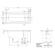 Vanna Villeroy & Boch Architectura 150x70cm, Akrila, Alpu balta UBA157ARA2V-01 Vanna Villeroy & Boch Architectura 150x70cm, Akrila, Alpu balta UBA157ARA2V-01