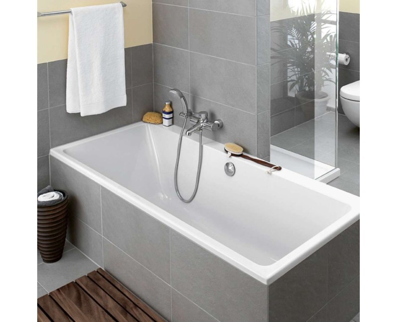 Ванна Villeroy & Boch Subway Duo, 160x70 см, акрил, альпийский белый UBA167SUB2V-01