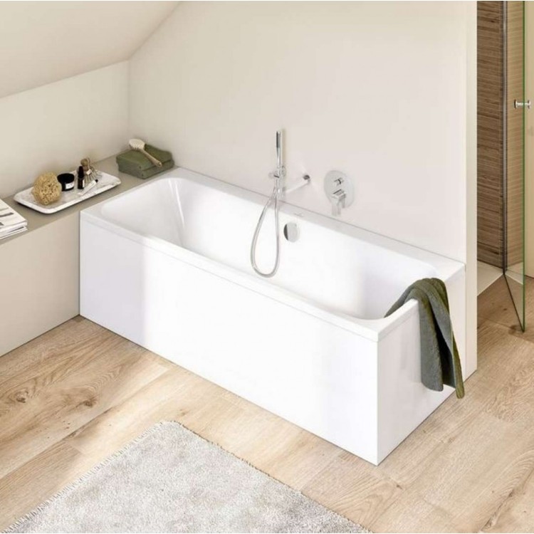 Vanna Villeroy & Boch Architectura Solo, Akrila, 170x70cm, balta UBA170ARE2V-01