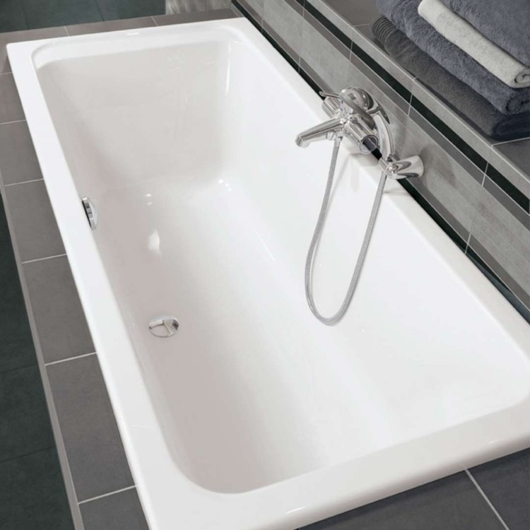 Vanna Villeroy & Boch Architectura Duo, Akrila, 180x80cm, balta UBA180ARA2V-01 Vanna Villeroy & Boch Architectura Duo, Akrila, 180x80cm, balta UBA180ARA2V-01