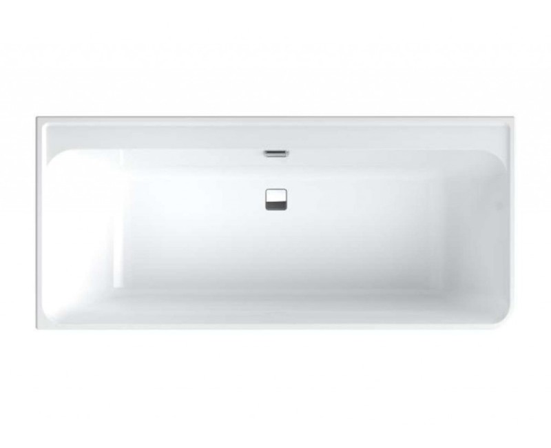 Ванна Villeroy & Boch Collaro 180x80 см, акрил, с панелью, сливом и переливом, белая UBA180COR9CL00VD01