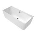 Ванна Villeroy & Boch Collaro 180x80 см, акрил, с панелью, сливом и переливом, белая UBA180COR9CL00VD01