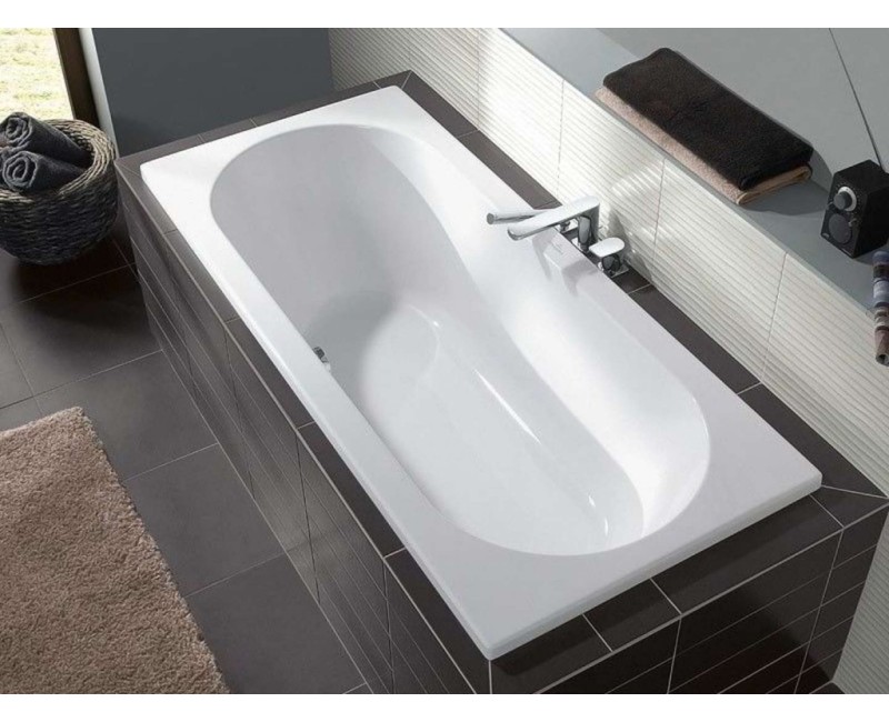 Ванна Villeroy & Boch Loop&Friends 180x80 см, акрил, белый UBA180LFO2V-01