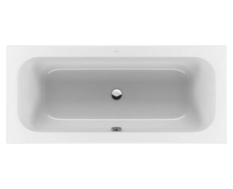 Vanna Villeroy & Boch Loop&Friends 180x80 cm, Akrila, balta UBA180LFS2V-01