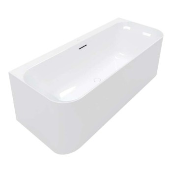 Vanna Villeroy & Boch Loop&Friends 180x80 cm, Lietais Akrils, Alpu balta UBA180LSF9CS00V-01