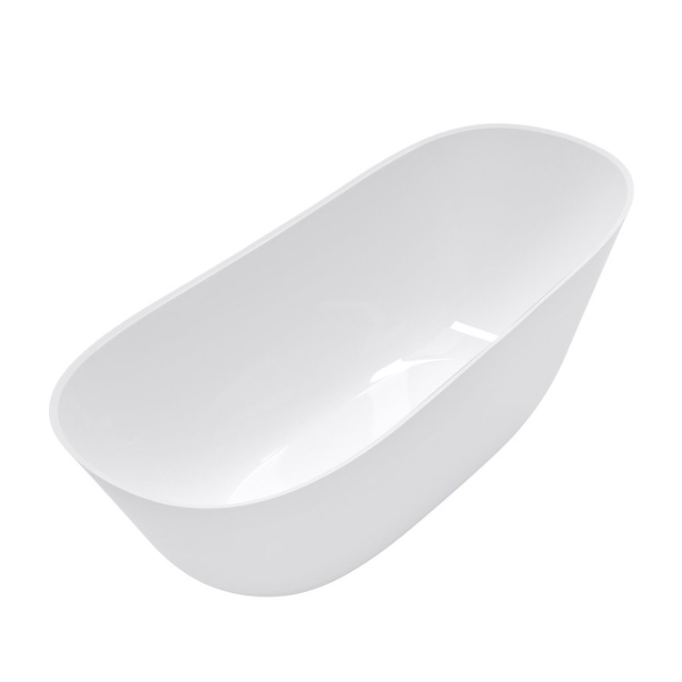 Brīvi stāvošā vanna Villeroy & Boch Theano Quaryl®, 170x75cm, Alpu balta UBQ170ANH7F200V-01 Brīvi stāvošā vanna Villeroy & Boch Theano Quaryl®, 170x75cm, Alpu balta UBQ170ANH7F200V-01