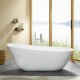 Brīvi stāvošā vanna Villeroy & Boch Theano Quaryl®, 170x75cm, Alpu balta UBQ170ANH7F200V-01 Brīvi stāvošā vanna Villeroy & Boch Theano Quaryl®, 170x75cm, Alpu balta UBQ170ANH7F200V-01