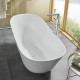 Brīvi stāvošā vanna Villeroy & Boch Theano Quaryl®, 170x75cm, Alpu balta UBQ170ANH7F200V-01 Brīvi stāvošā vanna Villeroy & Boch Theano Quaryl®, 170x75cm, Alpu balta UBQ170ANH7F200V-01