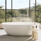 Brīvi stāvošā vanna Villeroy & Boch Antao 170x75cm,  Quaryl®, SilentFlow, Alpu balta UBQ170TAO7TV-01