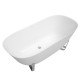 Brīvi stāvošā vanna Villeroy & Boch 175x80cm, Quaryl®, Alpu balta UBQ175ANH7F400V-01 Brīvi stāvošā vanna Villeroy & Boch 175x80cm, Quaryl®, Alpu balta UBQ175ANH7F400V-01