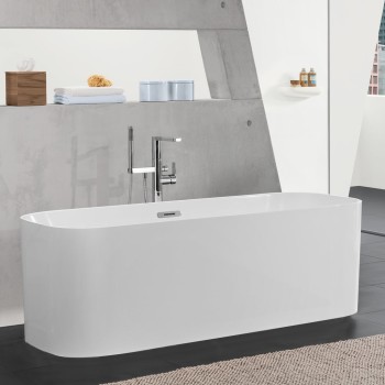 Brīvi stāvošā vanna Villeroy & Boch Finion 170x70cm, Quaryl®, Alpu balta UBQ177FIN7A100V401