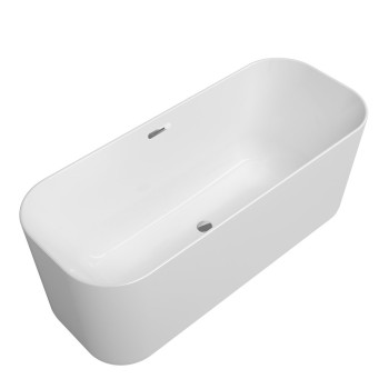 Brīvi stāvošā vanna Villeroy & Boch Finion 170x70cm, Quaryl®, Alpu balta UBQ177FIN7A100V401