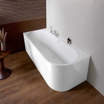 Vanna Villeroy & Boch Architectura Oberon 2.1, 180x80cm, Quaryl® (Lietais marmors), Balta UBQ180OBN9CL00VD01