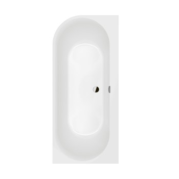 Vanna Villeroy & Boch Architectura Oberon 2.1, 180x80cm, Quaryl® (Lietais marmors), Balta UBQ180OBN9CR00VD01