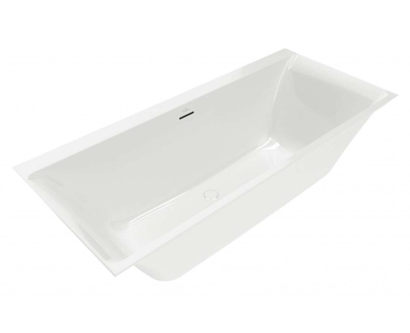 Vanna Villeroy & Boch Subway 3.0 180x80cm, Quaryl, Alpu balta UBQ180SBW2DV-01