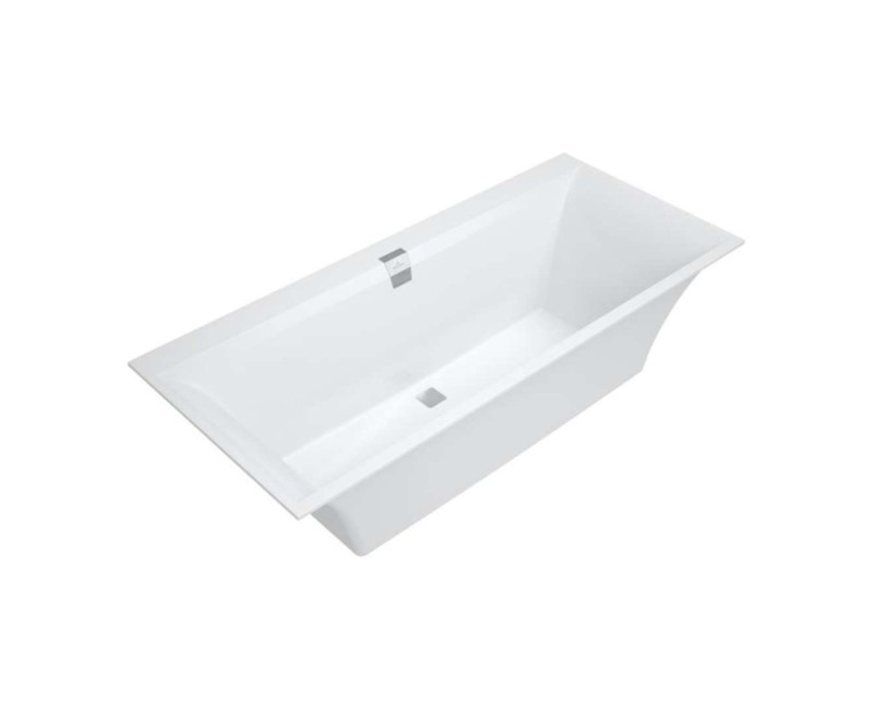 Ванна Villeroy & Boch Architectura Squaro Edge 12, 190x90 см, Quaryl® (литой мрамор), белый UBQ190SQE2DV-01