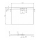 Dušas paliktnis Villeroy & Boch Architectura MetalRim 90x120cm, Akrila Balts UDA1290ARA248V-01 Dušas paliktnis Villeroy & Boch Architectura MetalRim 90x120cm, Akrila Balts UDA1290ARA248V-01