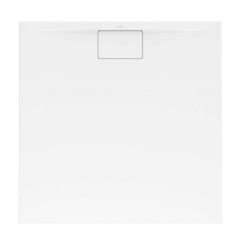 Dušas paliktnis Villeroy & Boch Architectura MetalRim 90x80cm, Akrila Balts UDA8080ARA115V-01