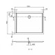 Душевой поддон Villeroy & Boch Futurion Flat, 90x120 см, Quaryl® (литой мрамор), белый UDQ1290FFL2V-01 Душевой поддон Villeroy & Boch Futurion Flat, 90x120 см, Quaryl® (литой мрамор), белый UDQ1290FFL2V-01