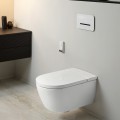 Подвесной унитаз с функцией биде Villeroy & Boch ViClean I-200 CeramicPlus Rimfree с крышкой SoftClose Белый