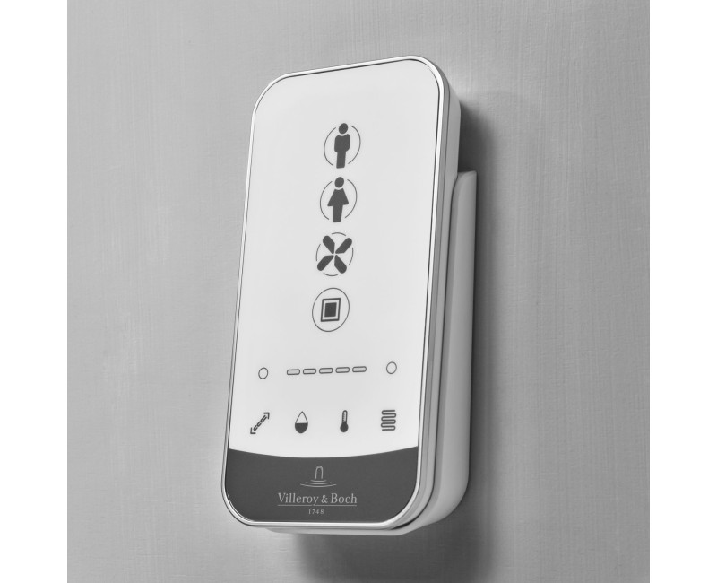 Подвесной унитаз с функцией биде Villeroy & Boch ViClean I-200 CeramicPlus Rimfree с крышкой SoftClose Белый