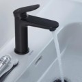 Смеситель для раковины Duravit Wave EasyClean Black Matt