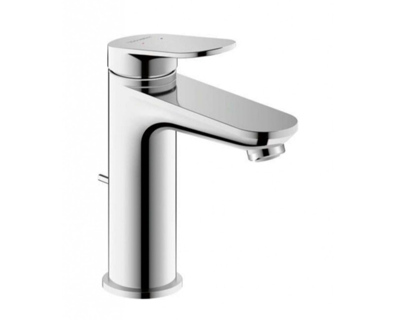 Смеситель для раковины Duravit Wave EasyClean с клапаном Pop Up Chrome