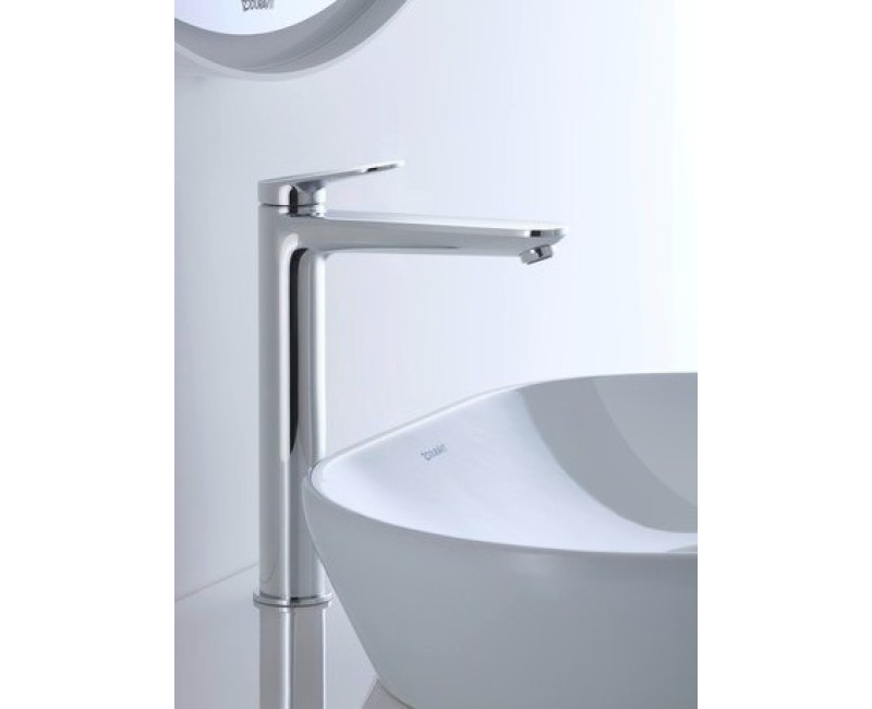 Смеситель для раковины Duravit Wave EasyClean Raised Chrome