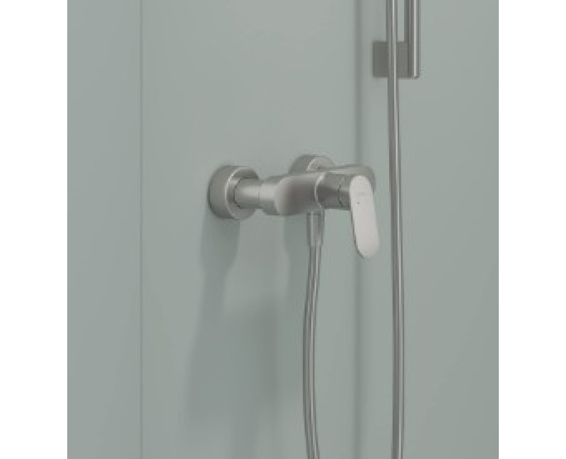 Смеситель для душа Duravit Wave из нержавеющей стали