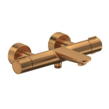 Смеситель для ванны/душа Duravit Wave с термостатом, бронзовый