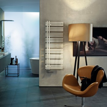 Dvieļu žāvētājs / Radiators Zehnder Yucca Asym 130x48cm, Balts YA-130-050