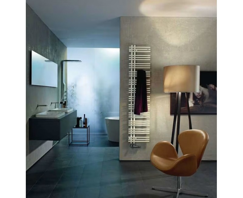 Полотенцесушитель / Радиатор Zehnder Yucca Asym 174x58 см, Белый YA-170-060