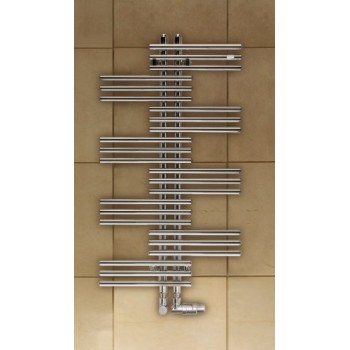 Dvieļu žāvētājs / Radiators Zehnder Yucca 91x50cm, Hromēts YSC-090-050