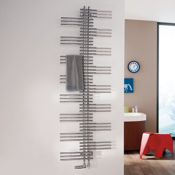 Dvieļu žāvētājs / Radiators Zehnder Yucca Asym 177x60cm, Hroms YSC-180-060