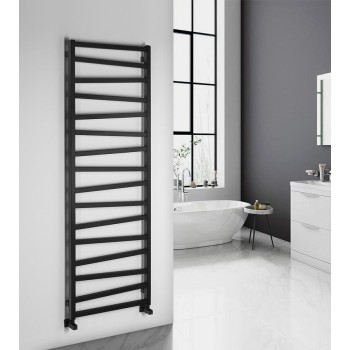 Dvieļu žāvētājs / Radiators Sapho Zig 60x181cm, 824W, melns  ZG619B