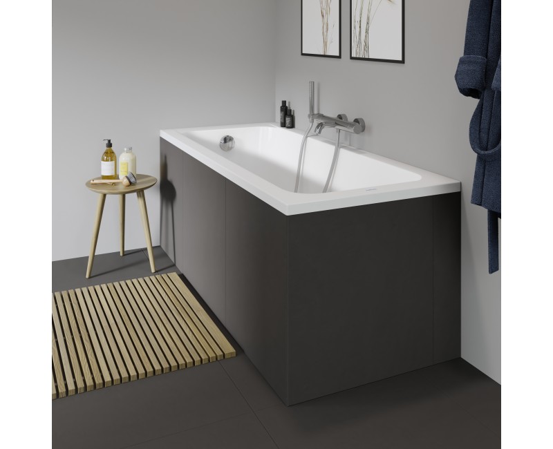 Ванна Duravit D-Code, 160x70см, акрил, белая 700096000000000